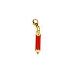 Charms metallo matita.CM.2,5