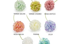 SET 6PZ Ortensia DIAM.4CM