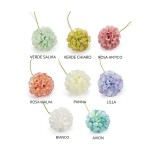 SET 6PZ Ortensia DIAM.4CM