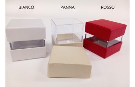 Scatola plexi e cartoncino MIS.5X5X5
