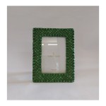 P/foto resina verde texture rattan MIS.16X21 LUCE 10X15CM