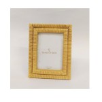 P/foto resina effetto rattan MIS.9,5X12 LUCE 6X9CM