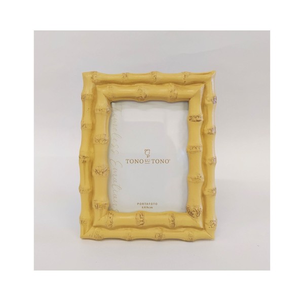 P/foto resina effetto bamboo MIS.10X12,5 LUCE6X9CM