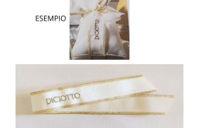 Collarino tessuto diciotto MIS.2,5X35CM