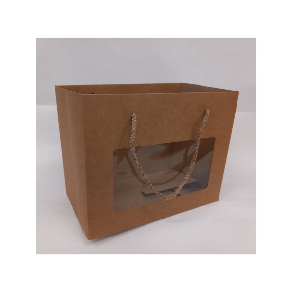 Shop avana con finestra. MIS 24X14H 19,5CM