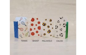 Scatola tag sport.MIS 5,5X3,5 H10CM