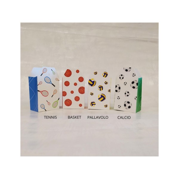 Scatola tag sport.MIS 5,5X3,5 H10CM