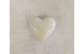 Cuore ceramica con calamita MIS 4,5X4CM