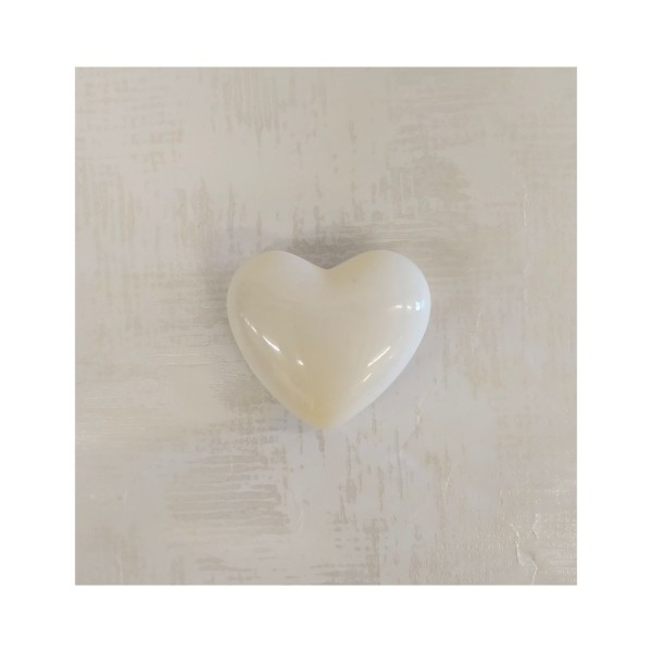 Cuore ceramica con calamita MIS 4,5X4CM
