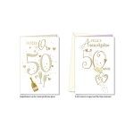Biglietti auguri ANNIVERSARIO ASS.2 MIS.12X17CM