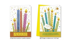 Biglietti auguri COMPLEANNO ASS.2 MIS.12X17CM