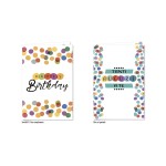 Biglietti auguri COMPLEANNO ASS.2 MIS.8,5X13,5CM