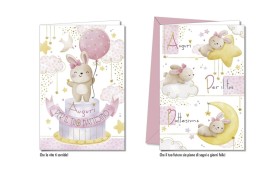 Biglietti auguri BATTESIMO ASS.2 MIS.12X17CM