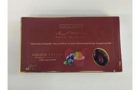 Confetti cioccomandorla linea ENZO MICCIO nuance bordeaux al gusto di MIRTILLO.KG1