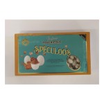 Mandorla tostata ricoperta da cioccolato bianco gusto SPECULOOS con granella di biscotto e da un sottile strato di zucchero.KG.1