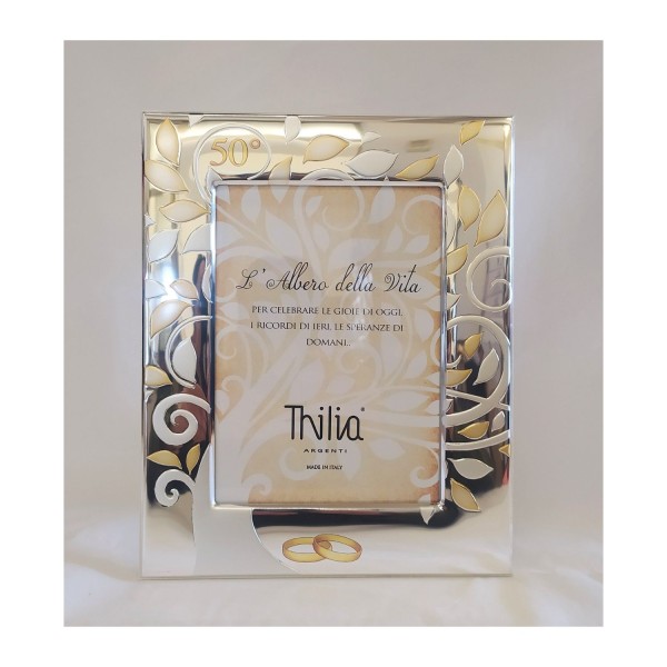 P/foto arg.50°ANNIVERSARIO MIS.20,5X25,5 INTERNO 13X18CM