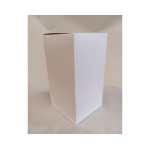 Scatola cartoncino astuccio fibra bianco CM 8x8 H 15