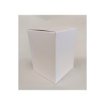 Scatola cartoncino astuccio fibra bianco CM 8x8 H 11