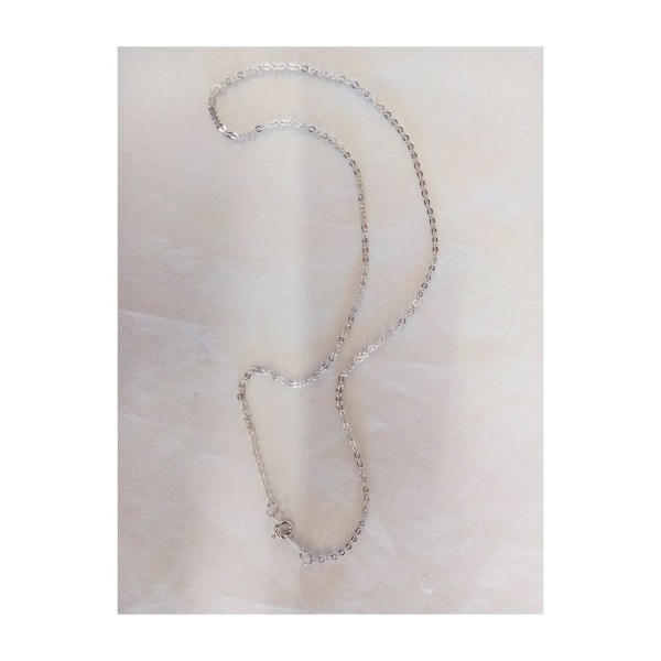 Catenina girocollo metallo.CM44 MADE IN ITALY