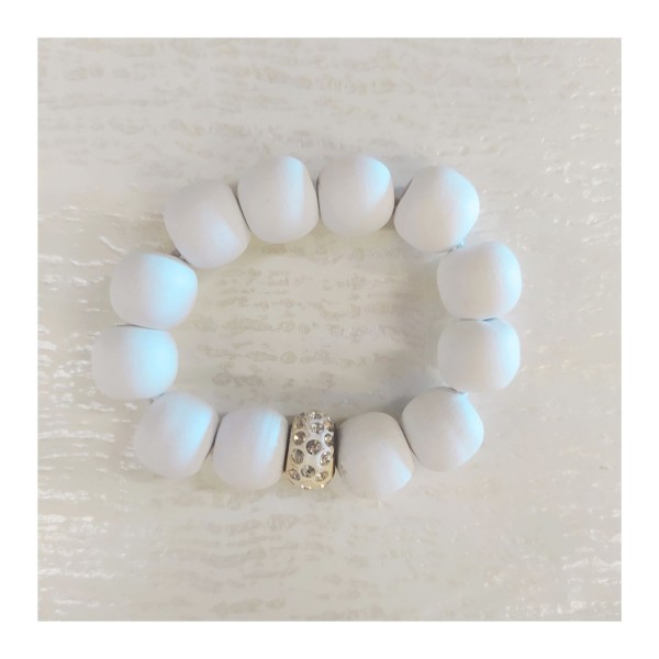 Bracciale con strass.