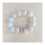 Bracciale con strass.