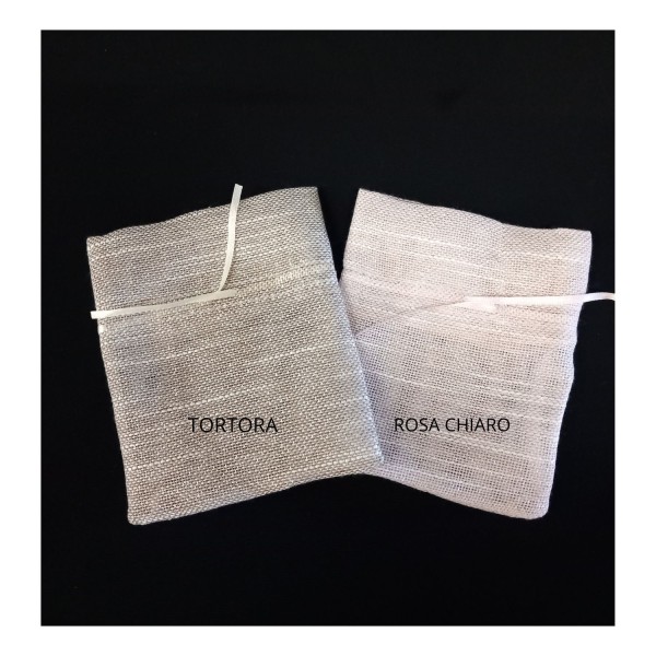 Sacchetto tela laminato.MIS.11X13CM