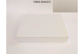 Scatola cartoncino fibra bianco CM 30x24 H 5
