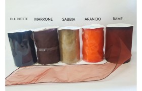 Nastro organza bordata CM 15 MT.25