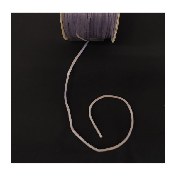 Nastro "Coda di topo"colore lilla MM. 3 MT 100
