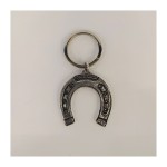 Portachiavi ferro di cavallo ottone con bagno argento. CM 8/10 MADE ITALY