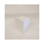 Scatola cartoncino astuccio fibra bianco CM 10x10 H 12