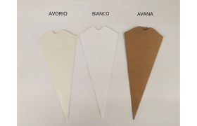 Cono carta con chiusura. CM 18 (parte contenitiva)