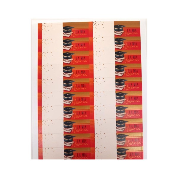 SET 100PZ bigliettini per bomboniere Laurea.