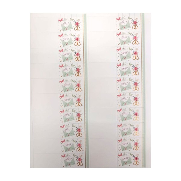 SET 100PZ bigliettini per bomboniere Matrimonio.