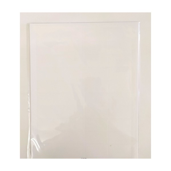 SET 100PZ bigliettini per bomboniere bianco.
