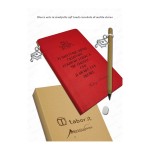 Blocco note con matita eterna ciondolo ricoperto argento finitura lucida,scatola compresa MIS.12X19CM MADE IN ITALY