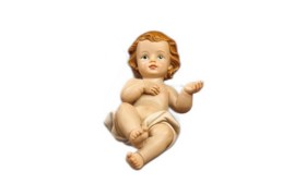 Gesù bambino in resina H 7