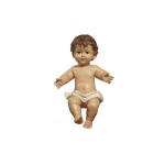 Gesù Bambino in resina (steso) H 16