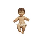 Gesù Bambino in resina (steso) H 21