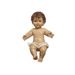 Gesù Bambino in resina (steso) H 29