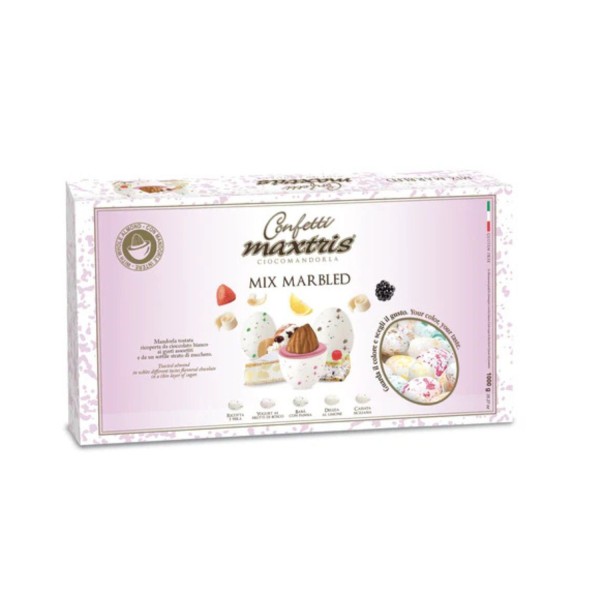 Confetti cioccomandorla, gusto misto creme marmorizzati KG 1