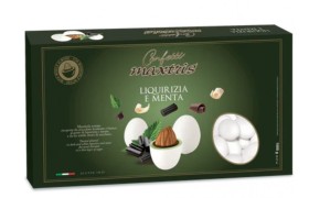 Confetti cioccomandorla, gusto liquerizia e menta KG 1