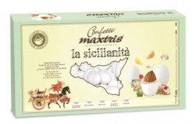 Confetti cioccomandorla, gusto mix dolci tipici siciliani. KG 1