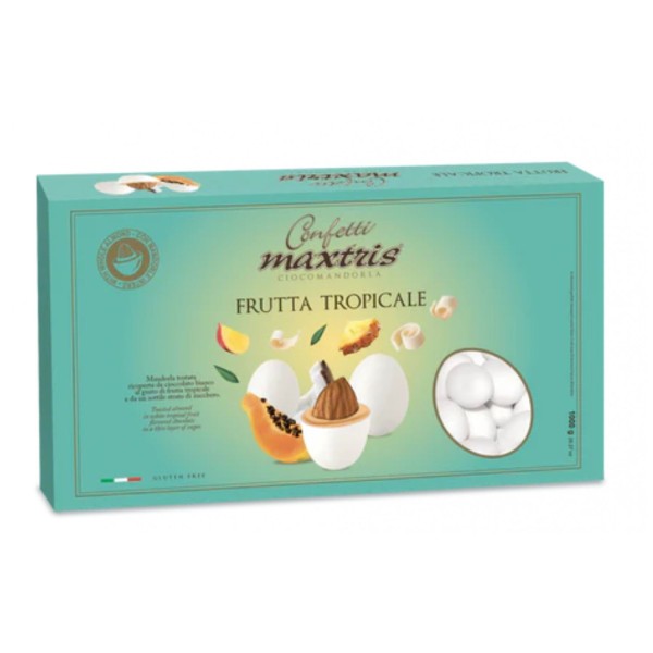Confetti cioccomandorla, gusto mix frutta tropicale KG 1