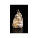 Presepe ceramica con luce led MIS 9X7 H15,5CM