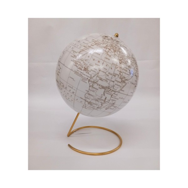 Globo su base metallo DIAM.21 H29CM