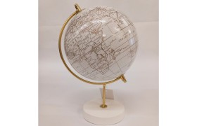 Globo su base legno DIAM.14 H21CM
