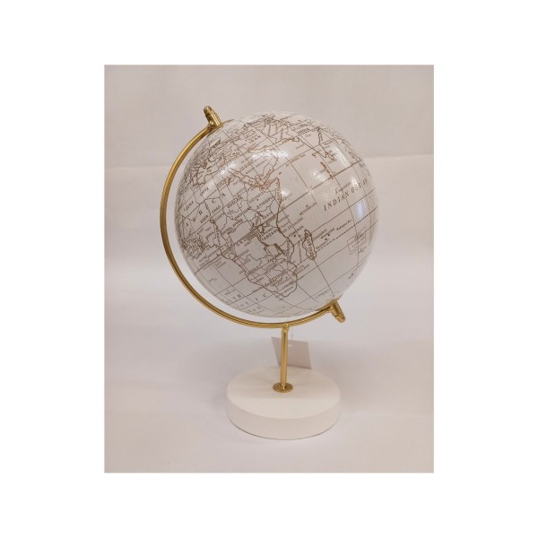 Globo su base legno DIAM.14 H21CM
