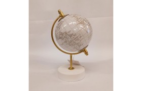 Globo su base legno DIAM.9H15CM