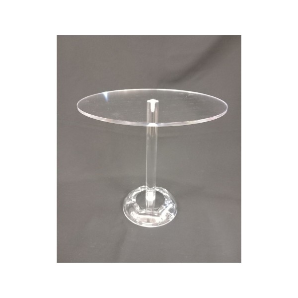 Tavolo expo plexi DIAM.30 H28CM
